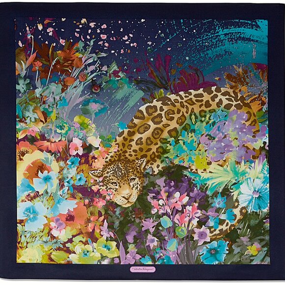 Salvatore Ferragamo Silk Scarf - Picture 10 of 16